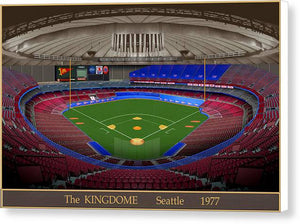 The Kingdome 1977 - Canvas Print