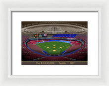 Load image into Gallery viewer, The Kingdome 1977 - Framed Print
