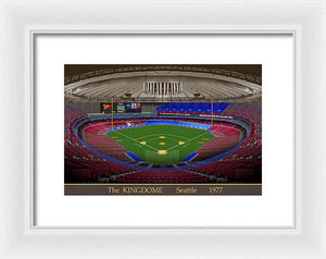 The Kingdome 1977 - Framed Print