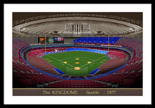 Load image into Gallery viewer, The Kingdome 1977 - Framed Print
