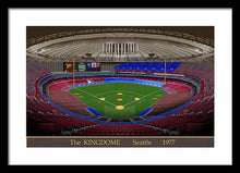 Load image into Gallery viewer, The Kingdome 1977 - Framed Print
