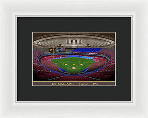 The Kingdome 1977 - Framed Print