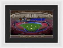 Load image into Gallery viewer, The Kingdome 1977 - Framed Print
