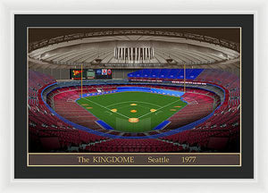 The Kingdome 1977 - Framed Print