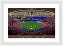 Load image into Gallery viewer, The Kingdome 1977 - Framed Print
