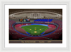 The Kingdome 1977 - Framed Print