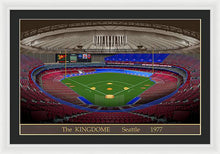 Load image into Gallery viewer, The Kingdome 1977 - Framed Print
