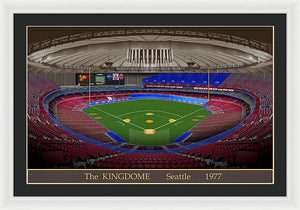 The Kingdome 1977 - Framed Print