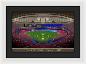 The Kingdome 1977 - Framed Print