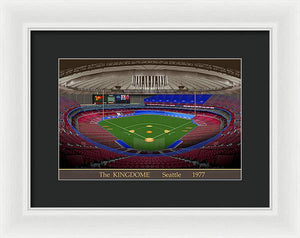 The Kingdome 1977 - Framed Print