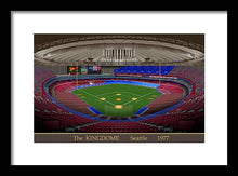 Load image into Gallery viewer, The Kingdome 1977 - Framed Print
