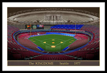 Load image into Gallery viewer, The Kingdome 1977 - Framed Print
