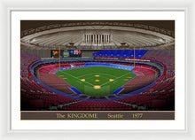 Load image into Gallery viewer, The Kingdome 1977 - Framed Print
