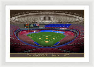 The Kingdome 1977 - Framed Print