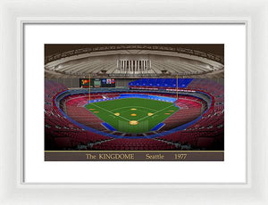 The Kingdome 1977 - Framed Print