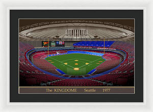 The Kingdome 1977 - Framed Print