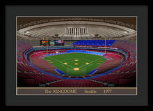 Load image into Gallery viewer, The Kingdome 1977 - Framed Print
