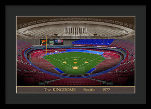 The Kingdome 1977 - Framed Print