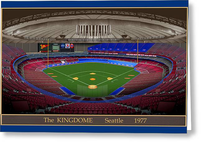 The Kingdome 1977 - Greeting Card