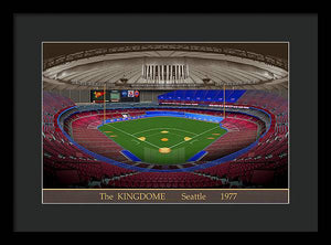 The Kingdome 1977 - Framed Print