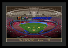 Load image into Gallery viewer, The Kingdome 1977 - Framed Print
