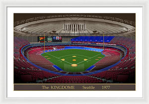 The Kingdome 1977 - Framed Print