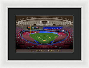 The Kingdome 1977 - Framed Print