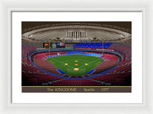 Load image into Gallery viewer, The Kingdome 1977 - Framed Print
