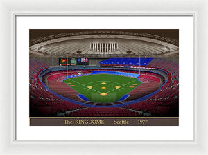 The Kingdome 1977 - Framed Print