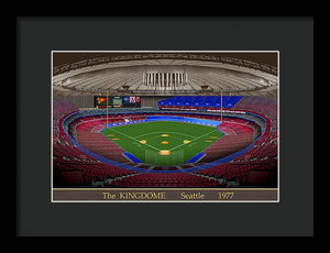 The Kingdome 1977 - Framed Print