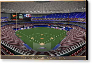 The Kingdome 1985 - Canvas Print