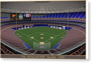 The Kingdome 1985 - Canvas Print