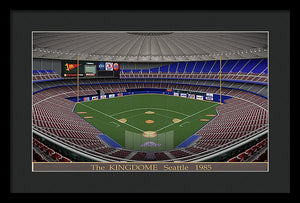 The Kingdome 1985 - Framed Print