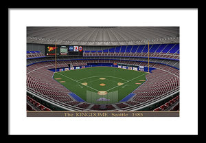 The Kingdome 1985 - Framed Print