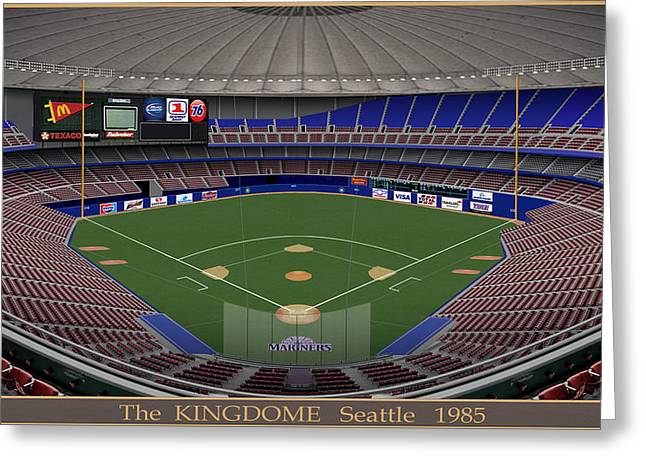 The Kingdome 1985 - Greeting Card