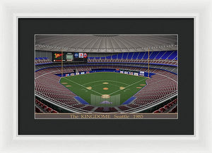 The Kingdome 1985 - Framed Print