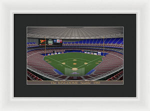 The Kingdome 1985 - Framed Print