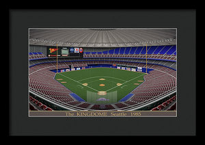 The Kingdome 1985 - Framed Print