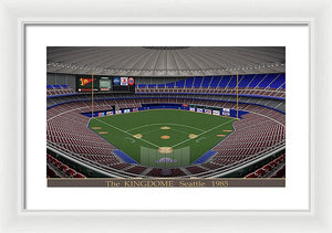 The Kingdome 1985 - Framed Print