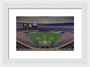 The Kingdome 1985 - Framed Print