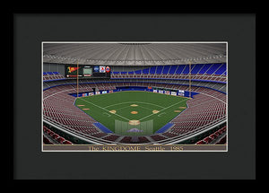 The Kingdome 1985 - Framed Print