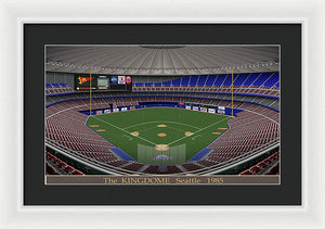 The Kingdome 1985 - Framed Print