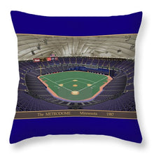 Load image into Gallery viewer, The Metrodome 1987 - Throw Pillow
