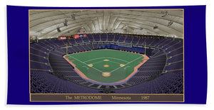 The Metrodome 1987 - Beach Towel