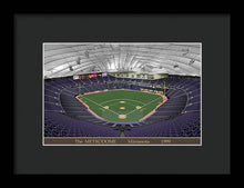 Load image into Gallery viewer, The Metrodome 1999 - Framed Print
