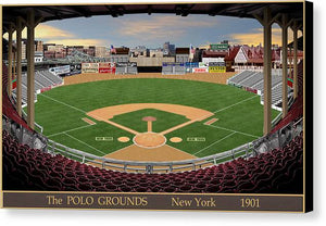 The Polo Grounds 1901 - Canvas Print