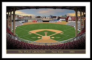 The Polo Grounds 1901 - Framed Print