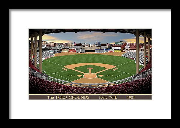 The Polo Grounds 1901 - Framed Print