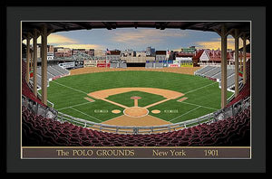 The Polo Grounds 1901 - Framed Print