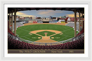 The Polo Grounds 1901 - Framed Print